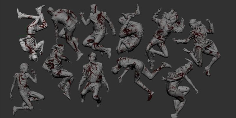 3D scanning session12 تصاویری از مراحل پیش تولید تیزر بازی Cyberpunk 2027
