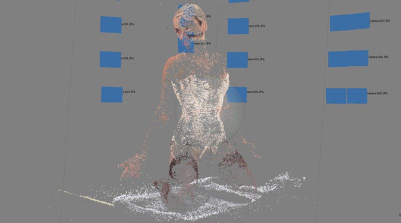 3D scanning session3 تصاویری از مراحل پیش تولید تیزر بازی Cyberpunk 2027