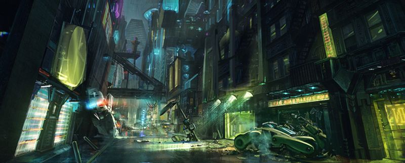 Environment1 تصاویری از مراحل پیش تولید تیزر بازی Cyberpunk 2027