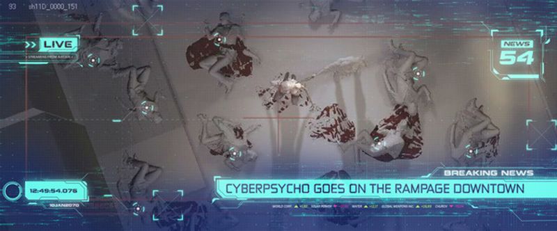 Interface exploration4 تصاویری از مراحل پیش تولید تیزر بازی Cyberpunk 2027