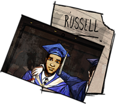 Russells Note 400 روز تا انتهای زمین | نقد و بررسی بازی  The Walking Dead 400 Days