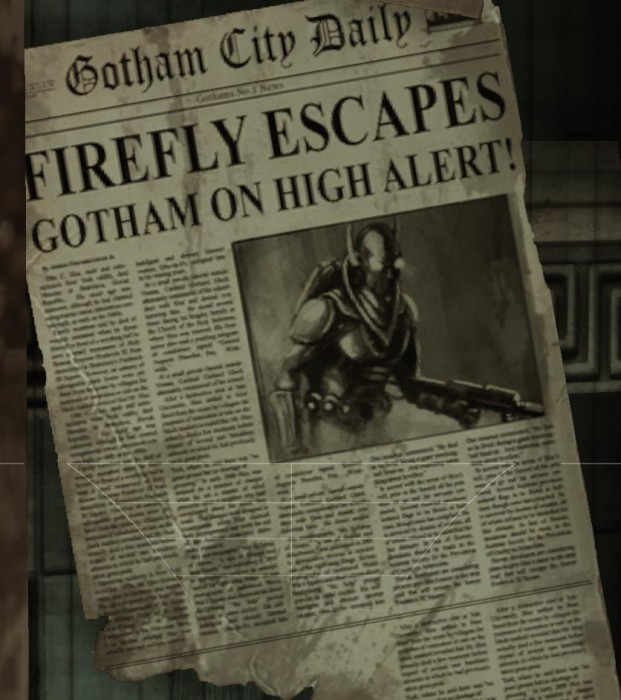 Firefly article 621x700 Firefly جدیدترین دشمن بتمن در عنوان Batman: Arkham Origins خواهد بود