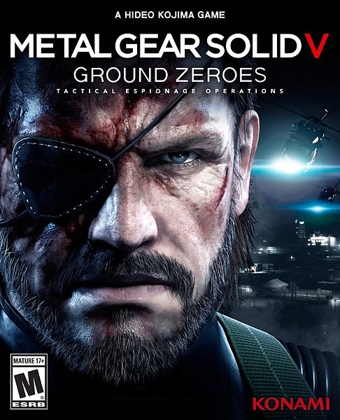 MGSV Ground Zeroes PS4 NA boxart1 مار زخمی|پیش‌نمایش عنوان Metal Gear Solid V: Ground Zeroes (پست ثابت)