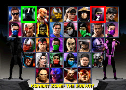 MK Trilogy Char Select 250x180 تاریخچه Mortal Kombat| قسمت دوم: بررسی کامل تمام نسخه ها