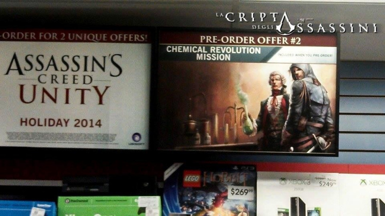 000000000000000000000000000000000000000000000000000000000000000000 اولین پوستر پیش فروش Assassin’s Creed : Unity منتشر شد : انقلاب شیمیایی