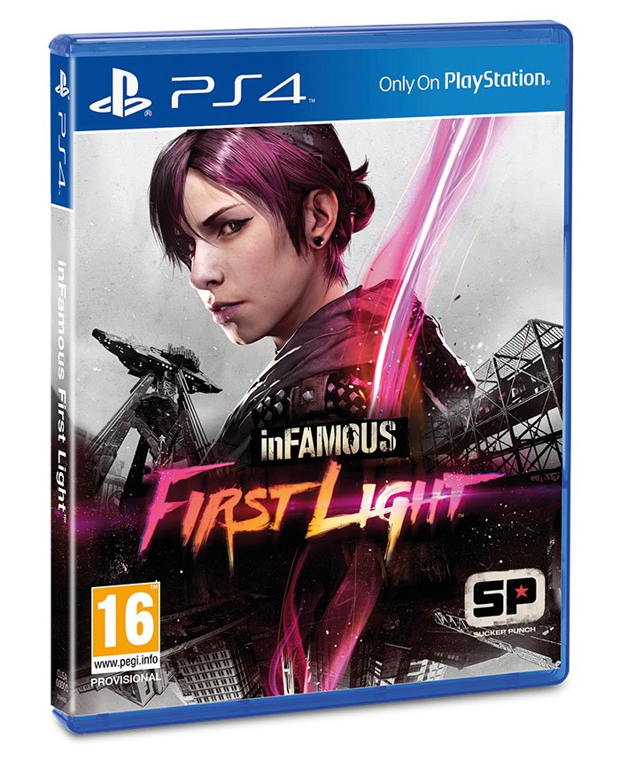 inFAMOUS: First Light به صورت Blu-ray در اروپا منتشر خواهد شد | رونمایی از کاور بازی 1