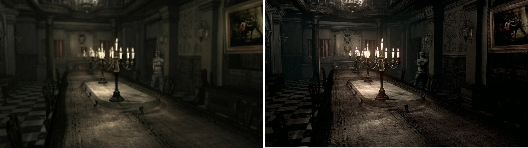مقایسه تصویری Resident Evil Remaster با نسخه اصلی + سه تصویر جدید 1
