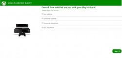 XboxSurvey3 250x119 مایکروسافت نظرات کاربران را در رابطه با Xbox One و Playstation 4 جویا شده است