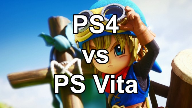 کنسول دستی در برابر کنسول خانگی | مقایسه گرافیکی نسخه‌های PS4 و PS Vita عنوان Dragon Quest Builders