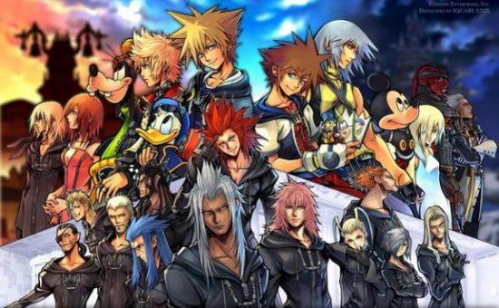 kingdomhearts final mix plus wallpaper background square enix action jrpg rpg japanese role playing game