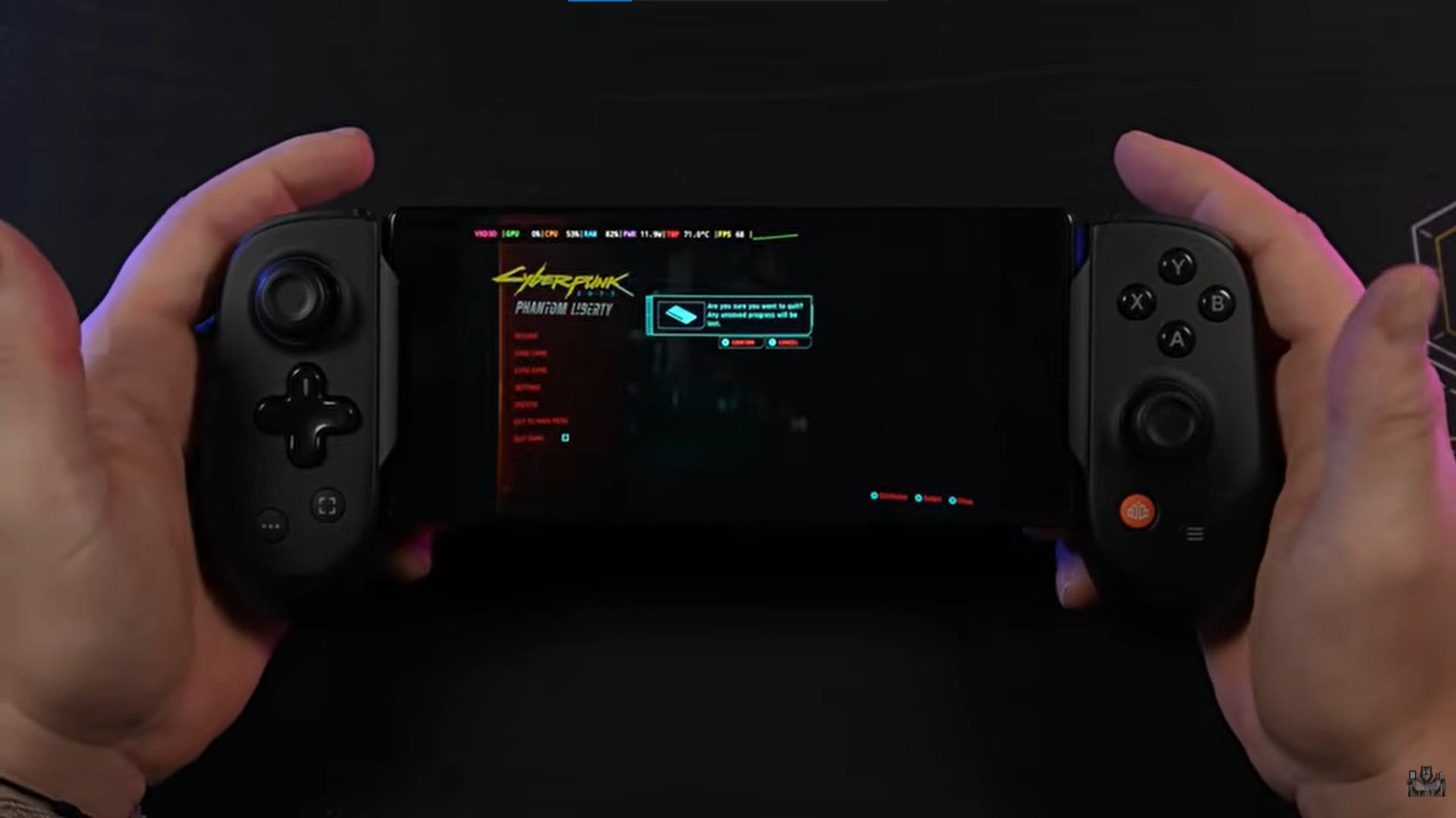 ویدیو: اجرای بازی Cyberpunk 2077 روی گوشی اندرویدی با ۵۰ فریم بر ثانیه ویدیو: اجرای بازی Cyberpunk 2077 روی گوشی اندرویدی با ۵۰ فریم بر ثانیه