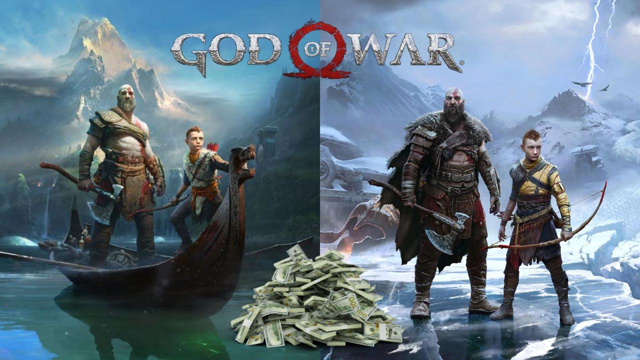 بازیهای God of War 2018 و Ragnarok بیش از ۱.۴ میلیارد دلار درآمدزایی کردهاند بازیهای God of War 2018 و Ragnarok بیش از ۱.۴ میلیارد دلار درآمدزایی کردهاند