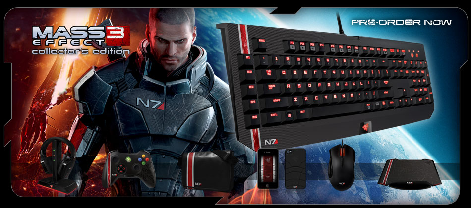 انتشار لوازم جانبی Mass Effect 3 توسطRazer - گیمفا