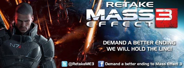 جمعیت اعتراضی علیه Bioware برای تغییر پایان بندی Mass Effect3 شکل گرفت - گیمفا