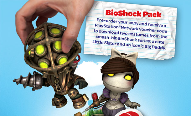 شخصیتهای Bioshock به دنیای LittleBigPlanet Vita وارد میشوند - گیمفا