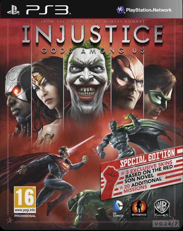 injustice ps3 2d special edition packshot uk