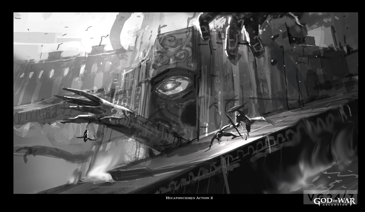 تصاویر هنری جدیدی از عنوان God of War: Ascension منتشر شد - گیمفا