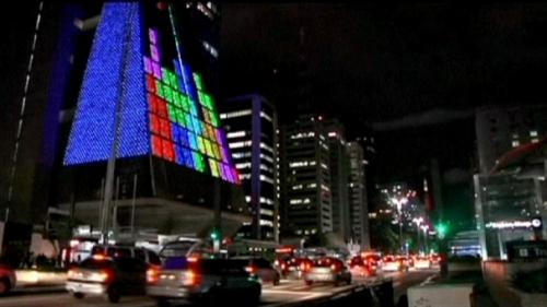 نصب بزرگترین صفحه بازی کامپیوتری جهان در برزیل - گیمفا