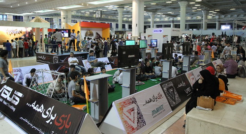 بررسی روند تولید گیم در ایران در نمایشگاه بازی های رایانه ای - گیمفا