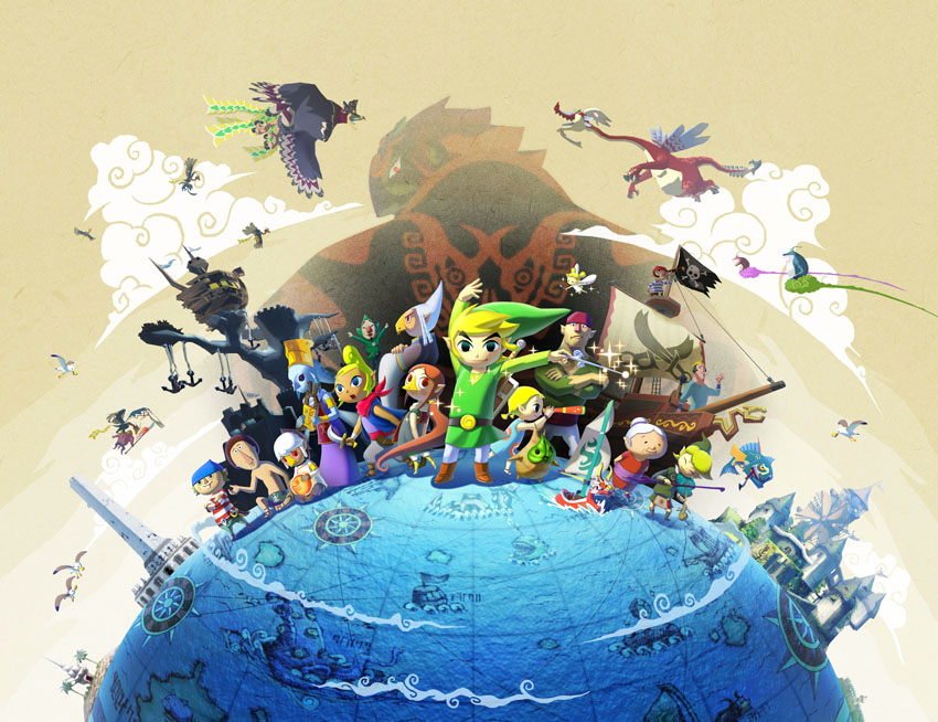 باکس آرت مختص کشور ژاپن عنوان The Legend of Zelda: Wind Waker HD منتشر شد - گیمفا
