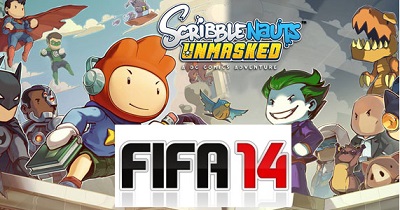 اولین تصاویر از نسخه ۳DS بازی‌های FIFA 14 و Scribblenauts Unmasked - گیمفا