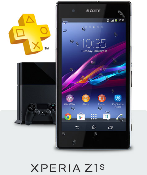 سونی به خریداران موبایل Xperia Z1s اشتراک یکساله اکانت PlayStation Plus هدیه می دهد | گیمفا