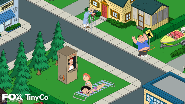 اولین تصاویر از نسخه ی موبایل Family Guy منتشر شد! - گیمفا