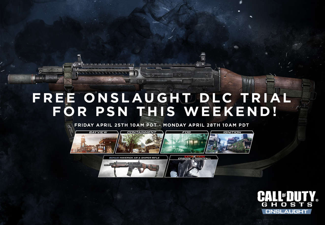 DLC جدید بازی Call of Duty: Ghosts به مدت 2 روز برای دارندگان کنسول های سونی رایگان خواهد بود | گیمفا