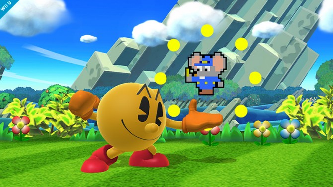 Taunt جدید Pac-Man در .Super Smash Bros | با Namco Roulette آشنا شوید - گیمفا