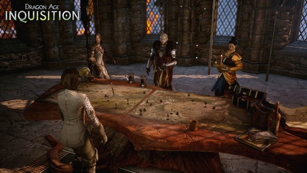 میز جنگی Skyhold در Dragon Age: Inquisition بیش از ۳۰۰ ماموریت فراهم می کند - گیمفا