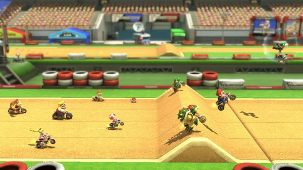 اولین DLC بازی Mario Kart 8  شامل میدان مسابقه جدید Excitebike Arena می باشد - گیمفا