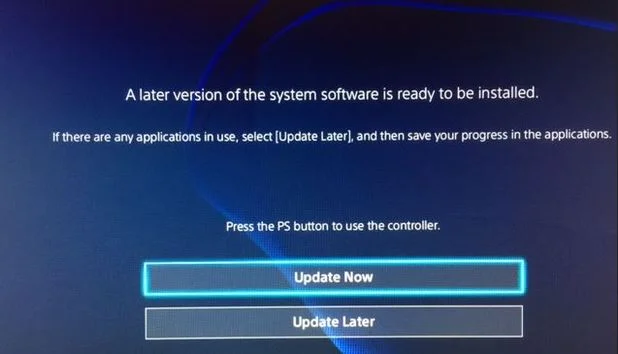 article post width ps4 system update