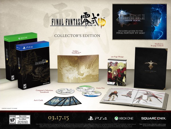تاریخ انتشار به همراه محتویات Final Fantasy Type-0 HD Collector’s Edition اعلام شد - گیمفا