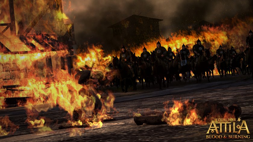 بسته الحاقی جدید Total War: Attila از خشونت بالایی برخوردار است | گیمفا