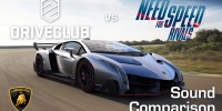 مقایسه صداگذاری بازی driveclub و need for speed rivals