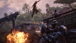 uncharted 4 drake truck leap 1434429084