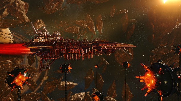 تصاویر جدید و زیبایی از Battlefleet Gothic: Armada منتشر شد - گیمفا