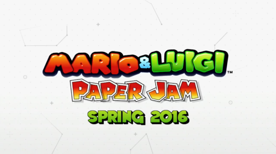 E3 2015: تریلر Mario & Luigi: Paper Jam منتشر شد | گیمفا