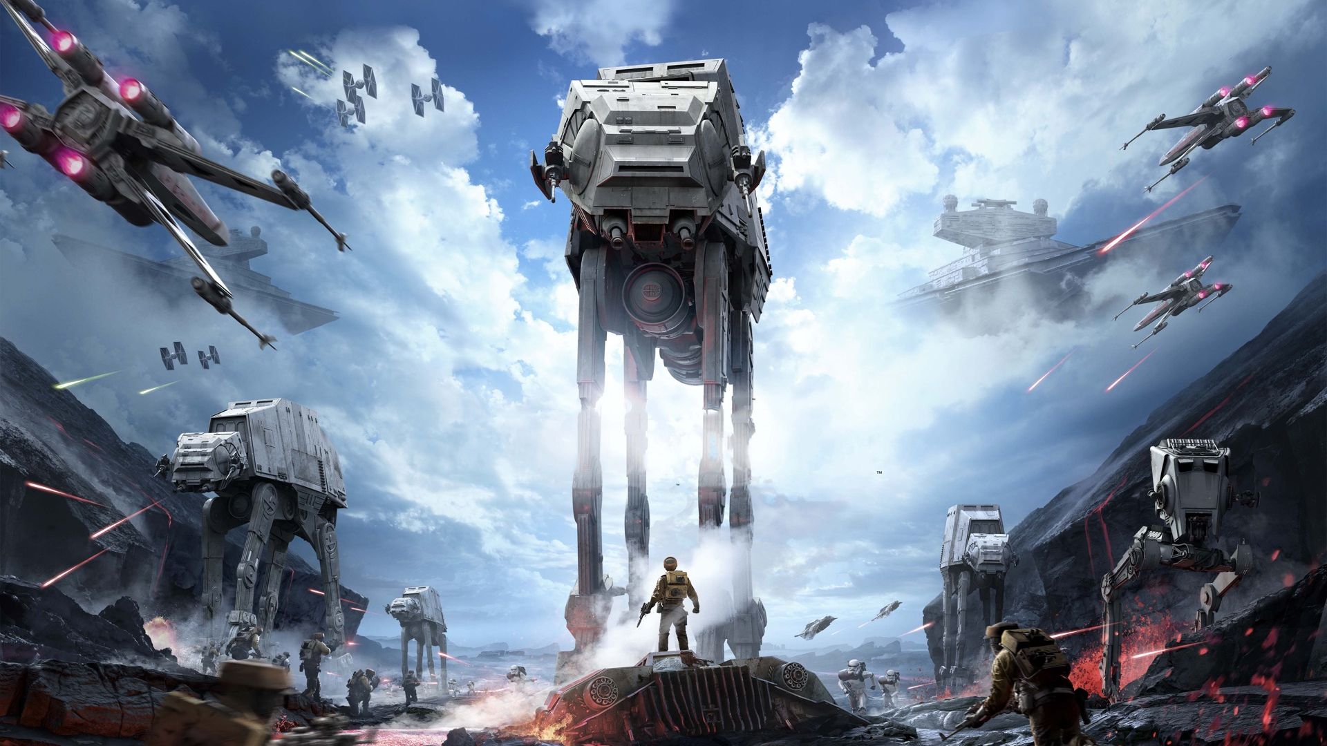 Gamescom 2015: تریلر دیگری از بازی Star Wars: Battlefront منتشر شد - گیمفا