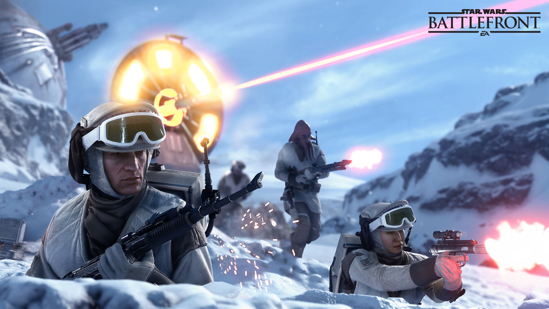 گزارش: نمایش بازی Star Wars Battlefront در E3 بر روی PS4 با رزولوشن ۹۰۰p اجرا می شد - گیمفا