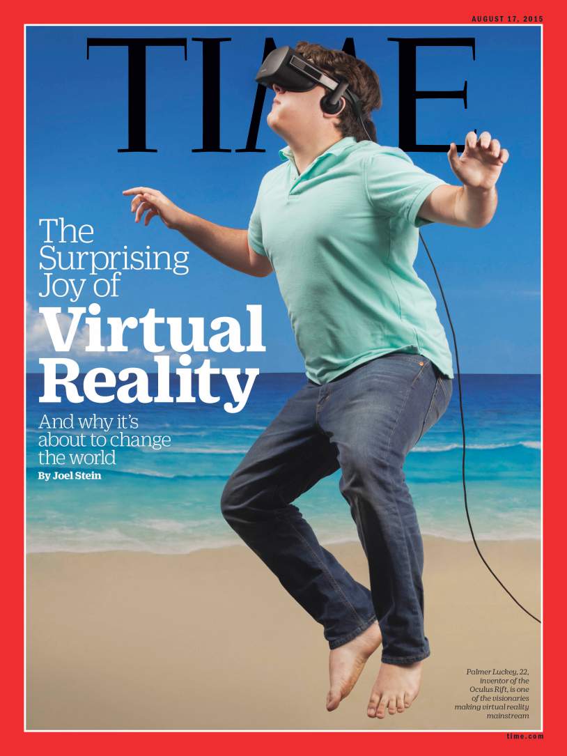 کاور مجله Time سازنده Oculus Rift را به تصویر می‌کشد | گیمفا