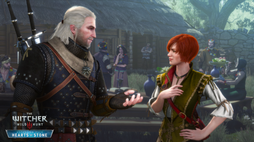 The Witcher 3 Wild Hunt Hearts of Stone Im sure the lumps nothing Geralt but Id rather not diagnose you at a party EN 14417199471