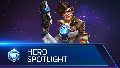 تماشا کنید: نگاهی به شخصیت Tracer در Heroes of the Storm داشته باشید - گیمفا