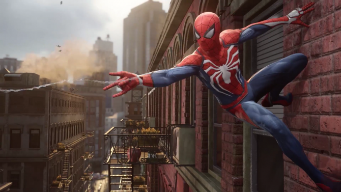 تیزر عنوان Spider-Man با موتور بازی پردازش و برروی پلی‌استیشن4 فعلی اجرا شده است | گیمفا