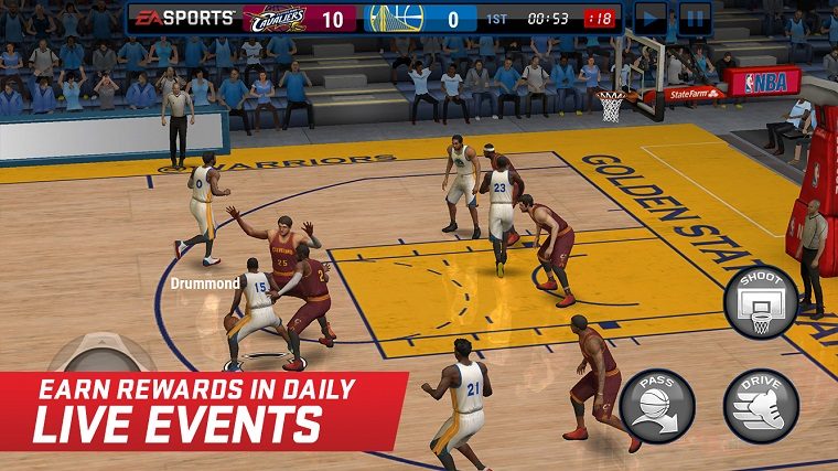 نسخه‌ی موبایل NBA Live بالاخره به‌صورت جهانی عرضه شد - گیمفا