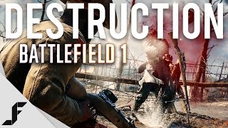Battlefield 1 – ویدیوی منتشر شده جدید میزان تخریب‌پذیری را نشان می‌دهد - گیمفا