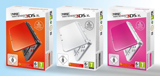 کنسول ۳DS XL با رنگ‌های جدیدی در انگلستان و اروپا عرضه خواهد شد - گیمفا