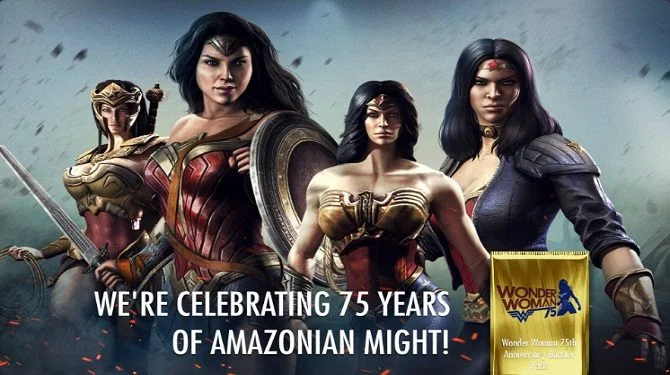 Injustice Mobile تولد ۷۵ سالگی شخصیت Wonder Woman را جشن می‌گیرد - گیمفا