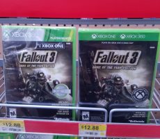 new xbox 360 discs for backwards compatible games fallout 3 1