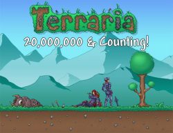 Terraria موفق به فروش ۲۰ میلیون نسخه تاکنون شده است - گیمفا